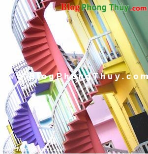 Cầu thang đem lại may mắn