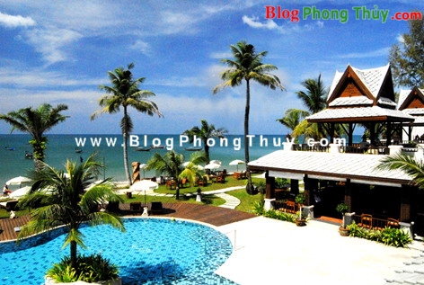 Khu vườn cạnh nguồn nước