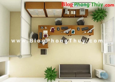 Mang tài lộc đến văn phòng