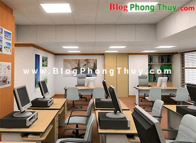 Không gian làm việc theo phong thủy