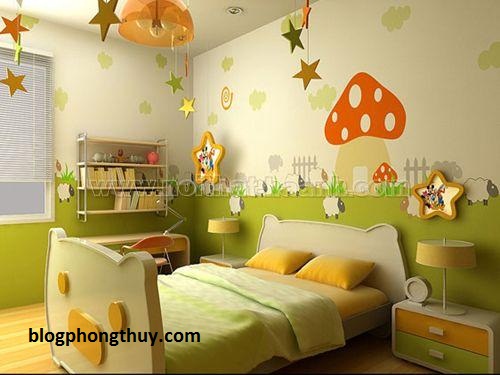 Những kiêng kỵ trong phòng trẻ em