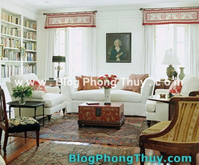 Vận may và màu sắc trong nhà