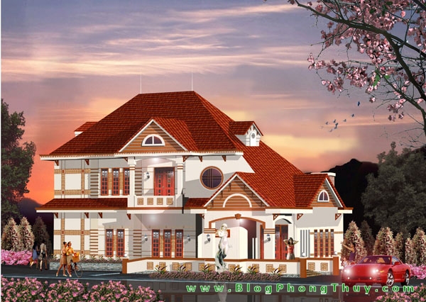 Xây dựng biệt thự theo thuyết phong thủy