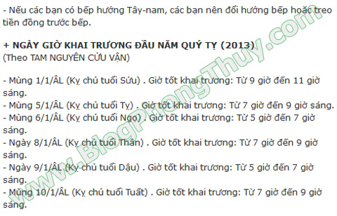 xuat hanh dau nam 08 Xuất hành, chọn tuổi xông đất, khai trương đầu năm Quý Tỵ 2013