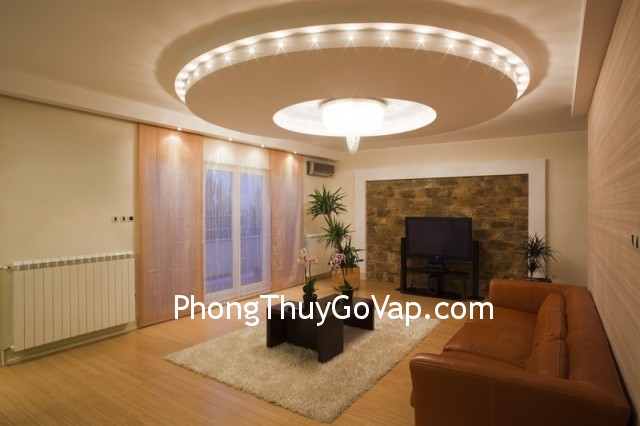 Tác dụng của trần nhà hình tròn