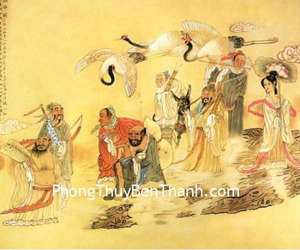 Đặt bát tiên theo hướng bát quái để thêm nhiều may mắn