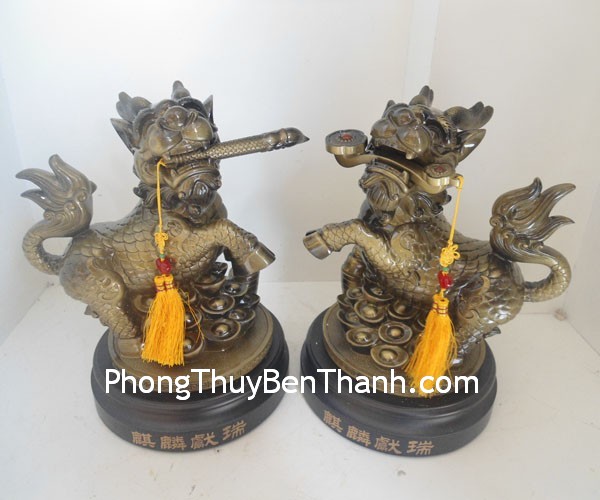 Kỳ lân mang đến thịnh vượng và thành đạt cho con trai