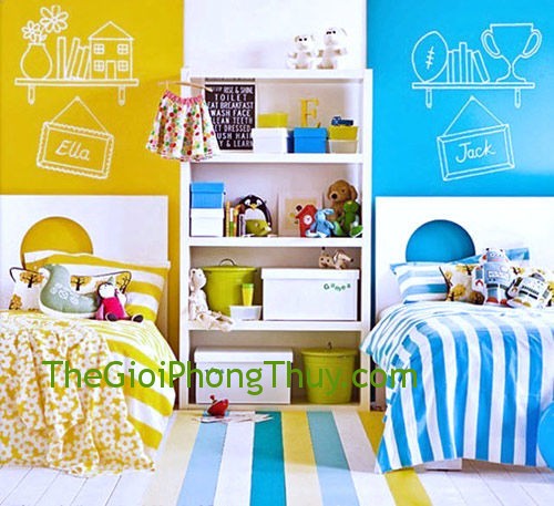 Phong thủy cho phòng của bé
