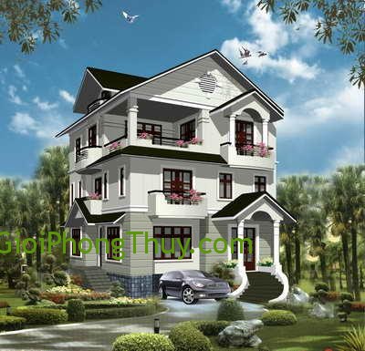 Nhà ở vuông vắn nên đem lại may mắn