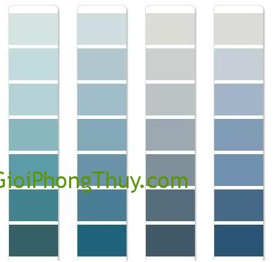 Chọn màu sơn trần nhà cho người mệnh Thủy