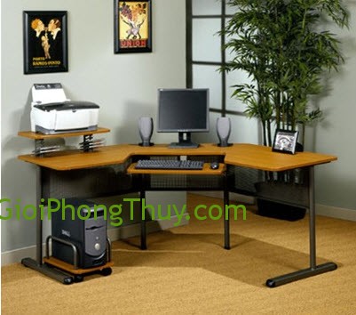 Cách đặt máy tính hợp phong thủy