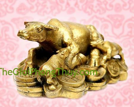 Trâu phong thủy đem lại bình an và no đủ