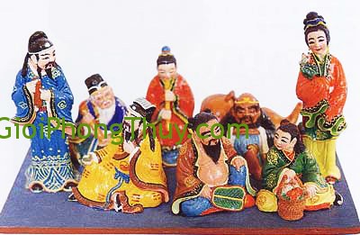 Cách bài trí Bát tiên theo phong thủy