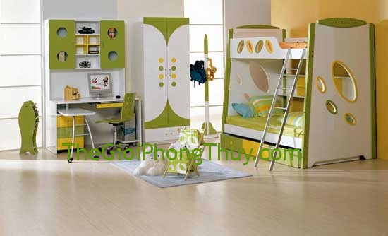 Phong thủy phòng trẻ không nên lơ là