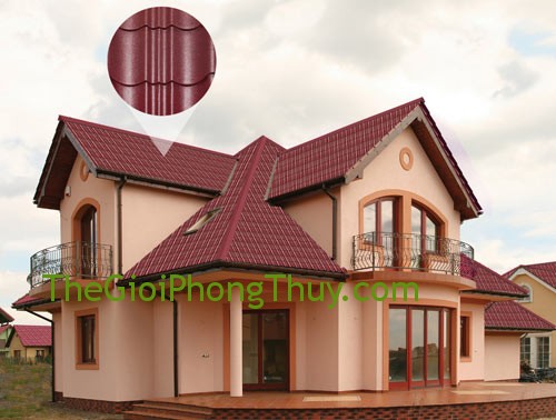 Chọn màu sắc mái tôn hợp mệnh gia chủ