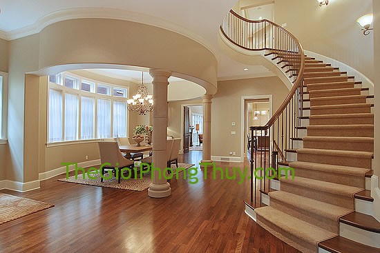 Những lưu ý kiêng kị khi bố trí cầu thang