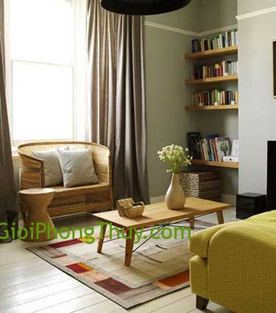 Trang trí màu sắc đem lại vận may cho nhà ở