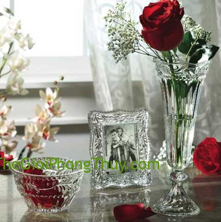 Tăng cường vận may cho nhà ở bằng đồ trang trí pha lê
