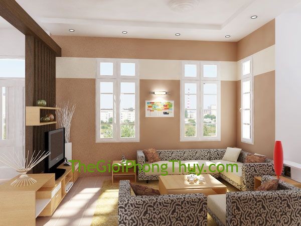 Mẹo đơn giản giúp khắc phục những bất lợi cho phòng khách
