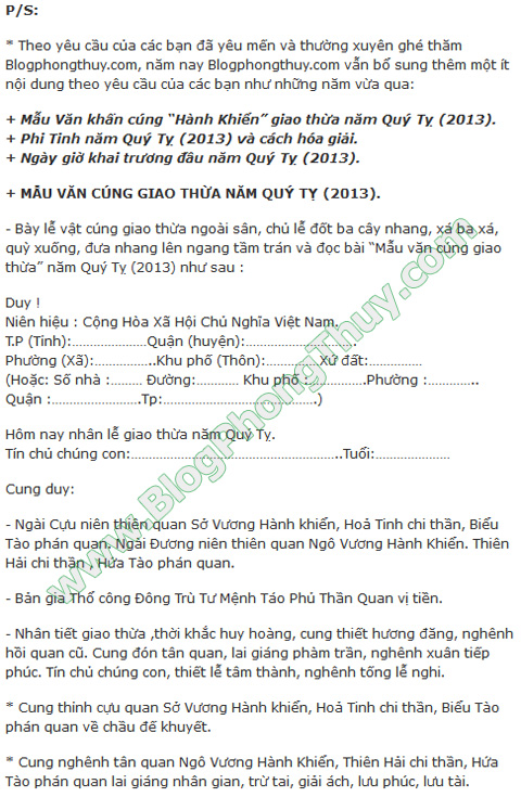 xuat hanh dau nam 04 Xuất hành, chọn tuổi xông đất, khai trương đầu năm Quý Tỵ 2013