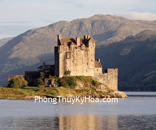 eilean eonan castle scotland view from the south Phong thủy và nước