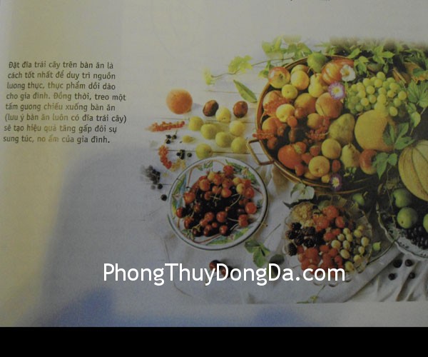 phong an1 Phong thủy trong phòng ăn