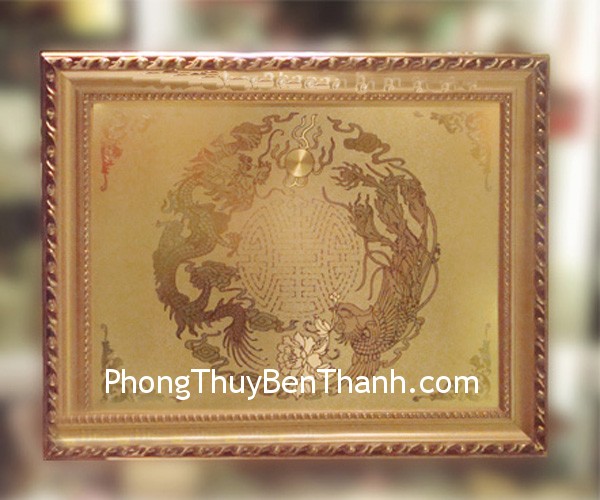 tranh dong long phung Đặt biểu tượng rồng phượng trong phòng ngủ