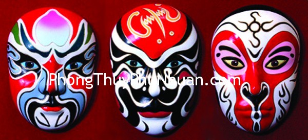 three Chinese masks 438. Năm yếu tố quan trọng của gương mặt