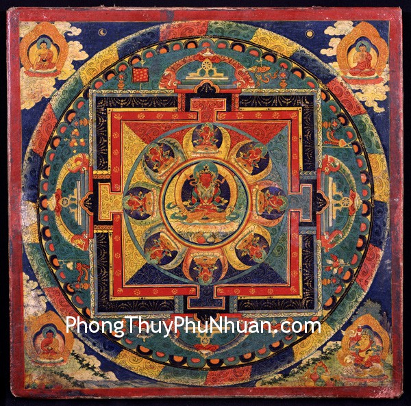  Treo Mandala đỏ