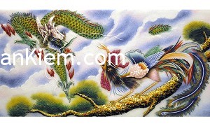 rong phuong 300x200 Tranh rồng phượng