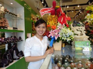 Chị Lê Thị Phấn - Khách hàng đã sở hữu Tỳ Hưu phong thủy may mắn FS689