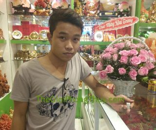 Anh Nguyễn Hoàng Nhâm Thân – Khách hàng sở hữu Tỳ Hưu đá quý may mắn FS689