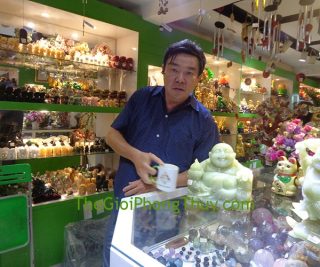 Anh Tuấn - Khách hàng mua tượng Phật Di Lạc cẩm thạch FPDL-CTN