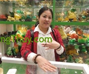 Chị Mai - Khách mua Chuỗi đá mắt mèo A (16 li) FS6101,Dây rút Tỳ hưu thạch anh hồng FS6136, Chuỗi hắc ngà trơn A+ 8li FS6252