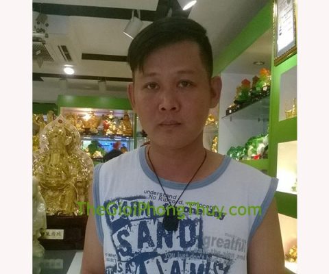 Anh Phát - khách hàng mua mặt đeo cổ Dê Như Ý Hắc Ngà FS5135