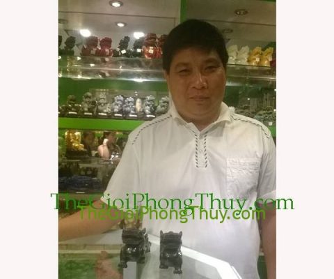 Anh Thanh Điền - khách hàng mua Tượng Tỳ Hưu đá Tiêu Ngọc FHM014