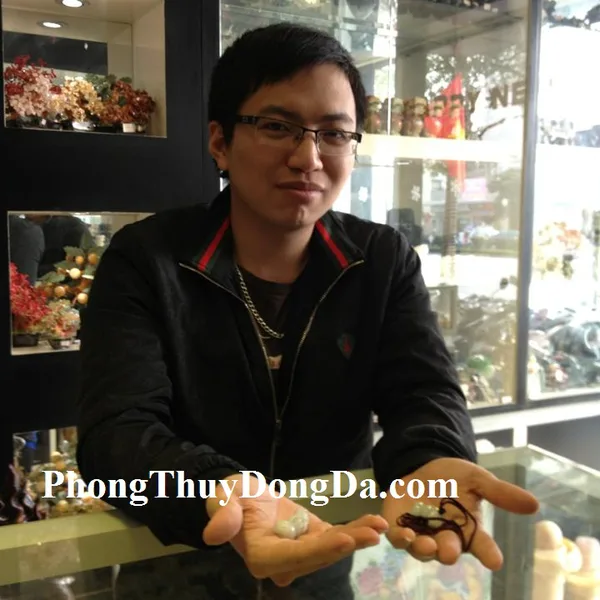 Anh Hưng - khách hàng mua tỳ hưu ngọc Phỉ Thúy S955