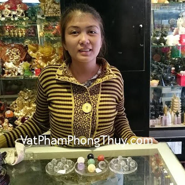 Chị Hà - Khách mua đĩa thất tinh trắng M110 và đĩa thất tinh 7 màu lớn M032