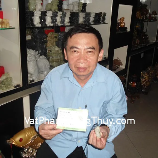 Chú Hải - khách hàng mua tỳ hưu ngọc Phỉ thúy S2002