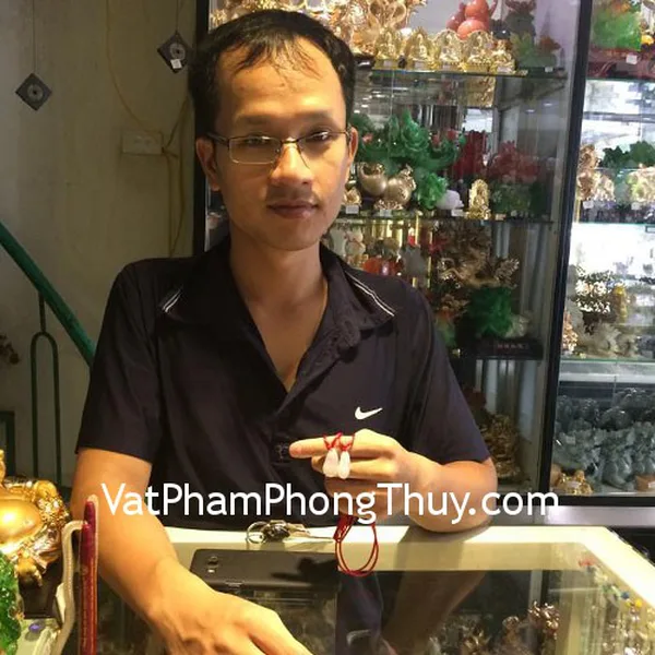 Anh Tùng- khách hàng mua hồ lô dẹp ngọc Myanma S835