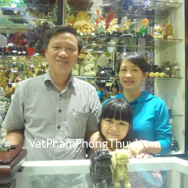 Anh Nhiệm - Khách hàng mua tỳ hưu Bắc Kinh đen trung BKD-M, tỳ hưu Bắc Kinh xanh trung BKX-M