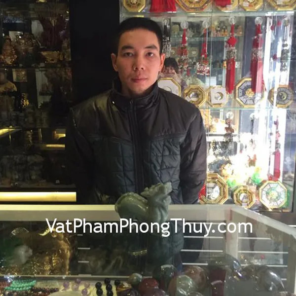 Anh Thịnh- khách hàng mua tỳ hưu phật sơn xanh THPS-X-S2-4580