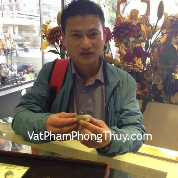 Anh Chất - khách hàng mua tỳ hưu ngọc Phỉ thúy S5151