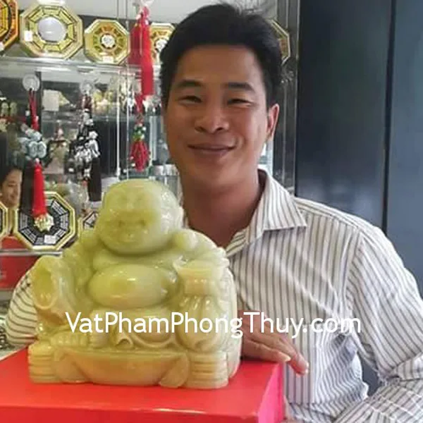 Anh Tùng- Khách hàng mua Phật di lặc đá cẩm thạch PDL-CTN