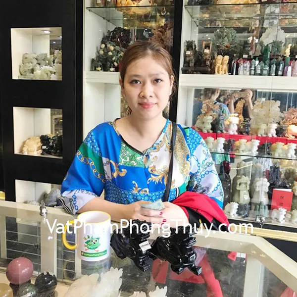 Chị Như - Khách hàng mua Tỳ hưu Hắc ngà có cánh GM008