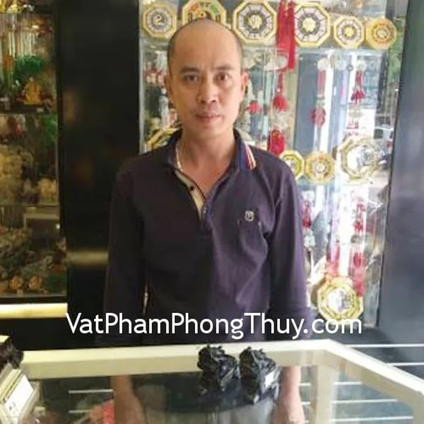 Anh Trọng- khách hàng mua tỳ hưu đá hắc ngà nhỏ H012