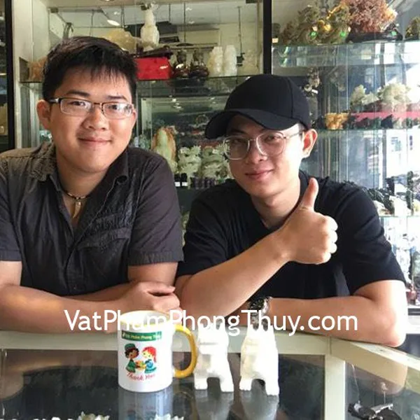 Anh Tata - Khách hàng mua Tỳ hưu bắc kinh trắng chuẩn BKT-S