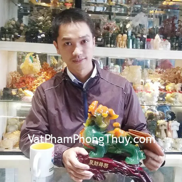 Anh Huy - khách hàng mua Tỳ hưu xanh K121M