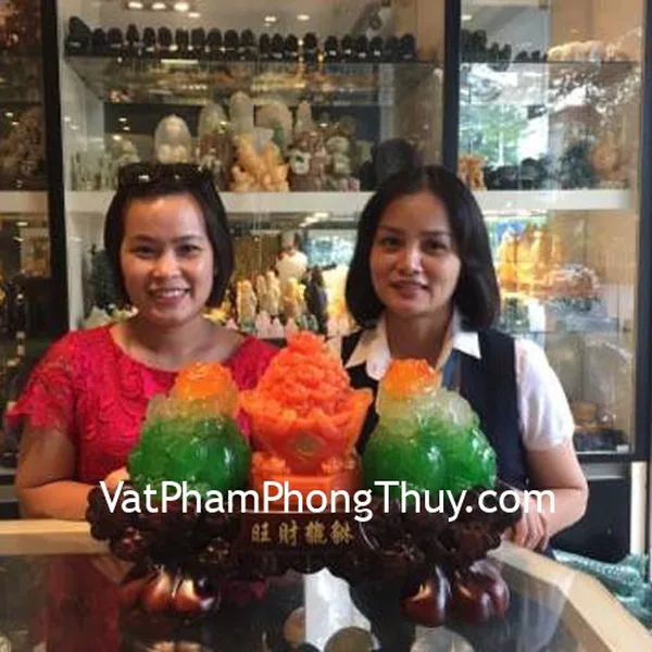 Chị Hằng - khách hàng mua tỳ hưu chiêu tài K113M