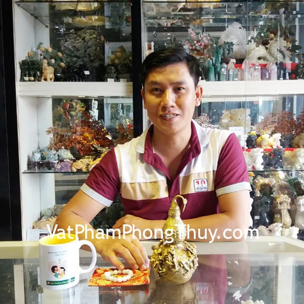 Anh Dương - khách hàng mua Hồ lô bát tiên D205, Chuỗi mẫu đơn phỉ thúy S6265